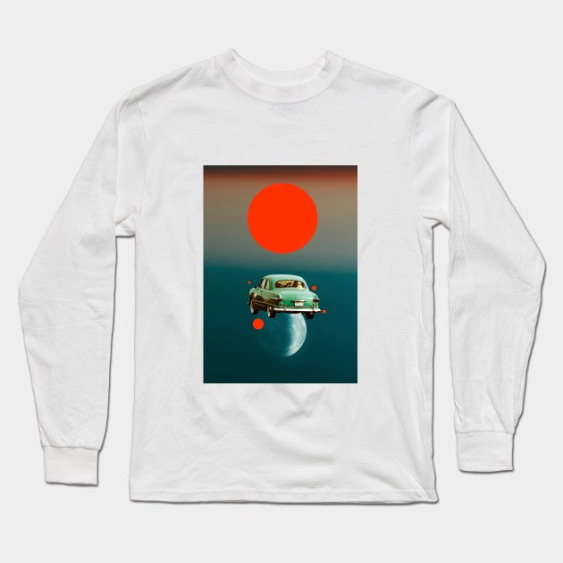 UP AND DOWN Long Sleeve T-Shirt by Dusty wave